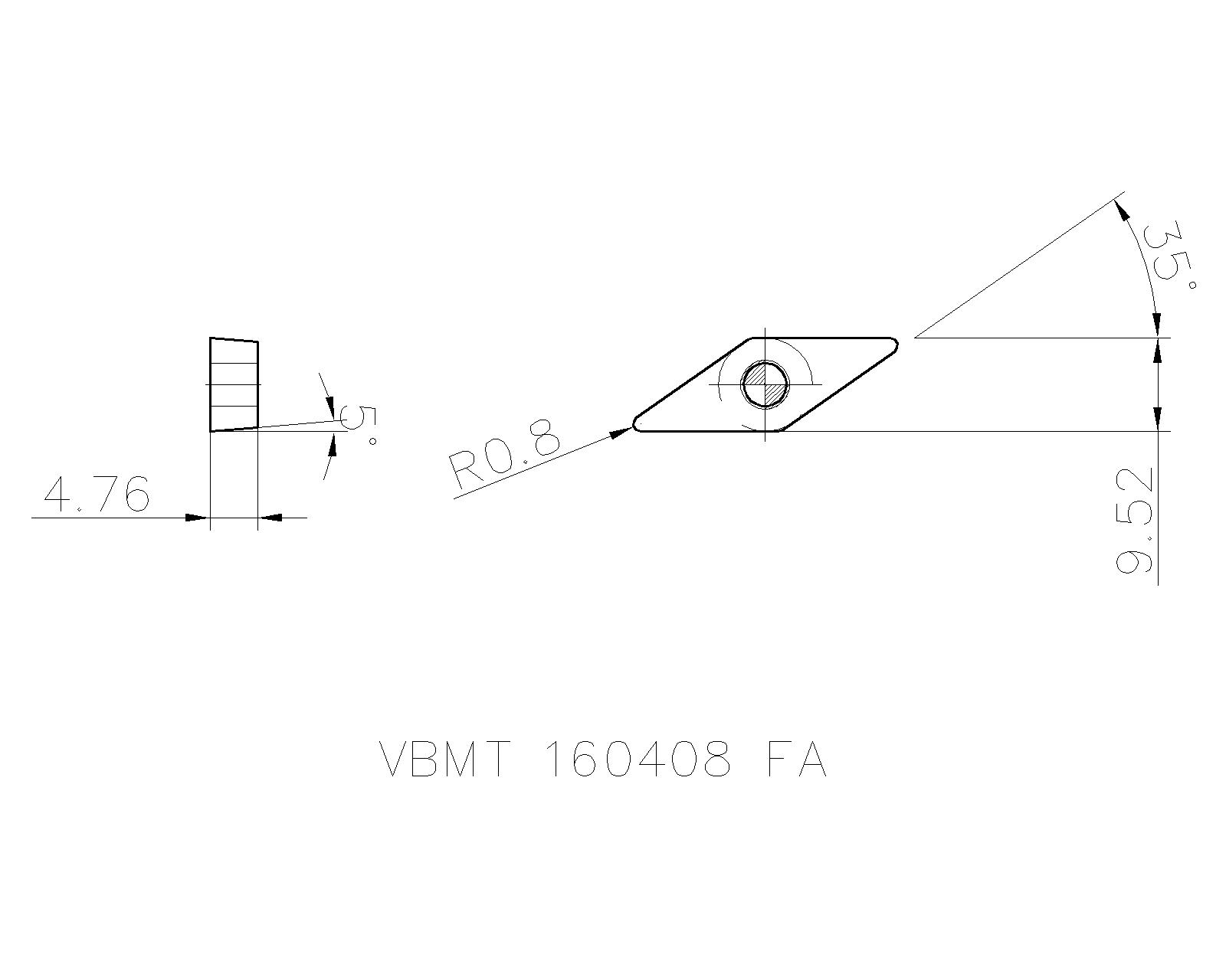 Ingersoll Cutting Tools - Metal Working Tools - VBMT FA : 5523136 ...