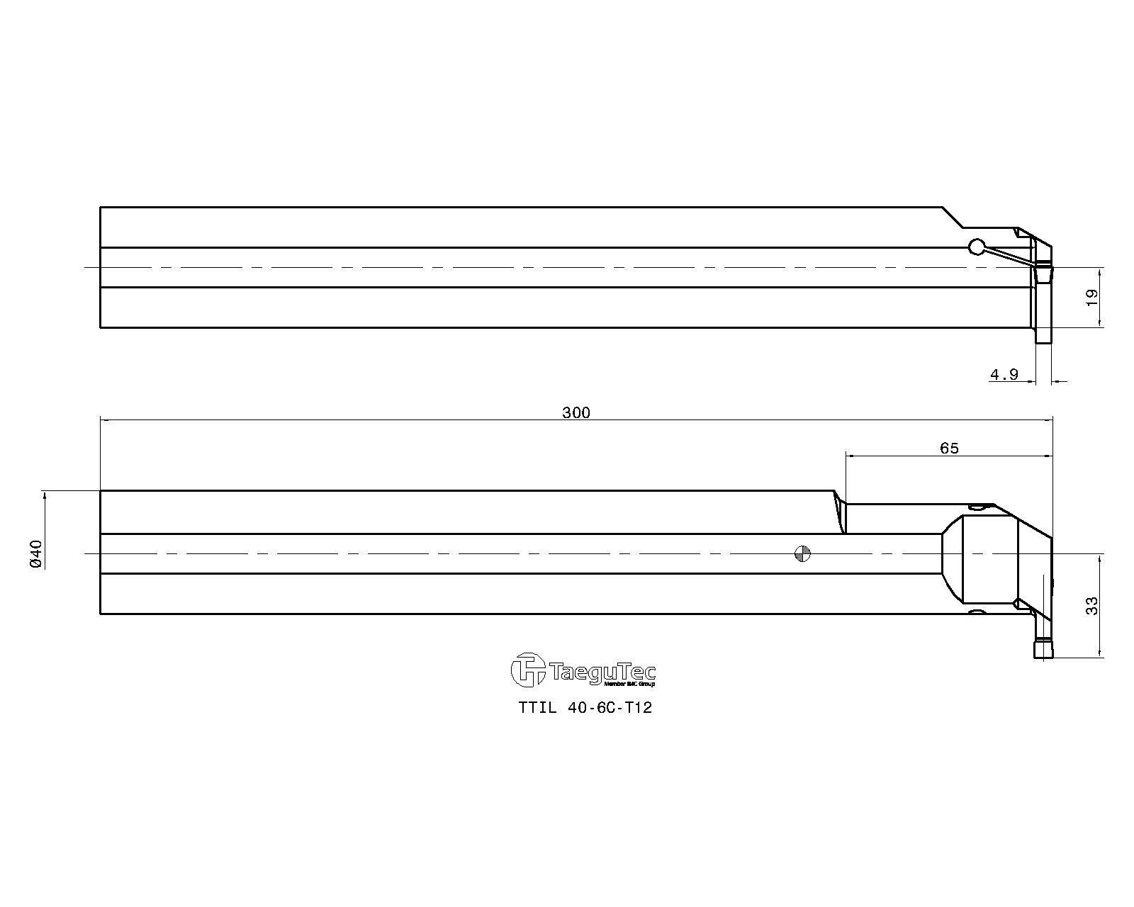 TaeguTec Cutting Tools - Metal Working Tools - TTIR/L-C TaeguTec Cutting Tools - Metal Working Tools - TTIR/L-C