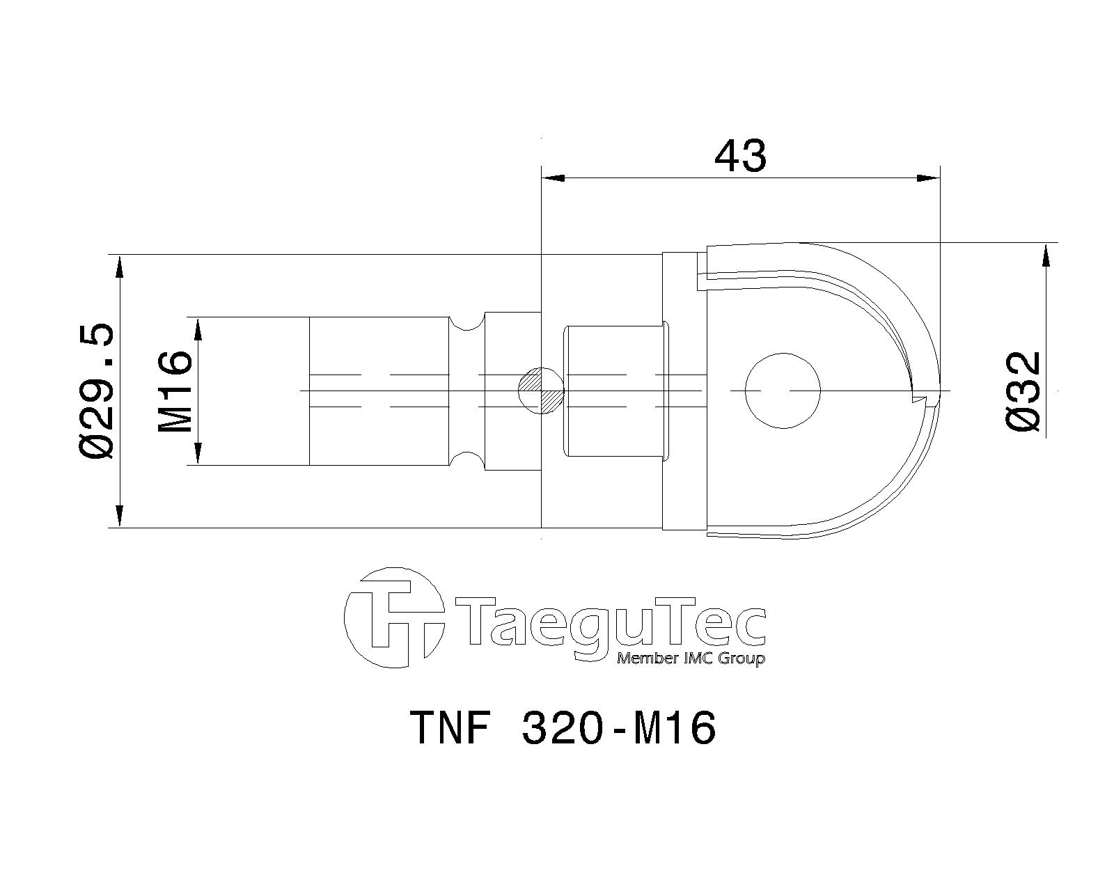 TaeguTec Cutting Tools Metal Working Tools TNF...M... 3109549