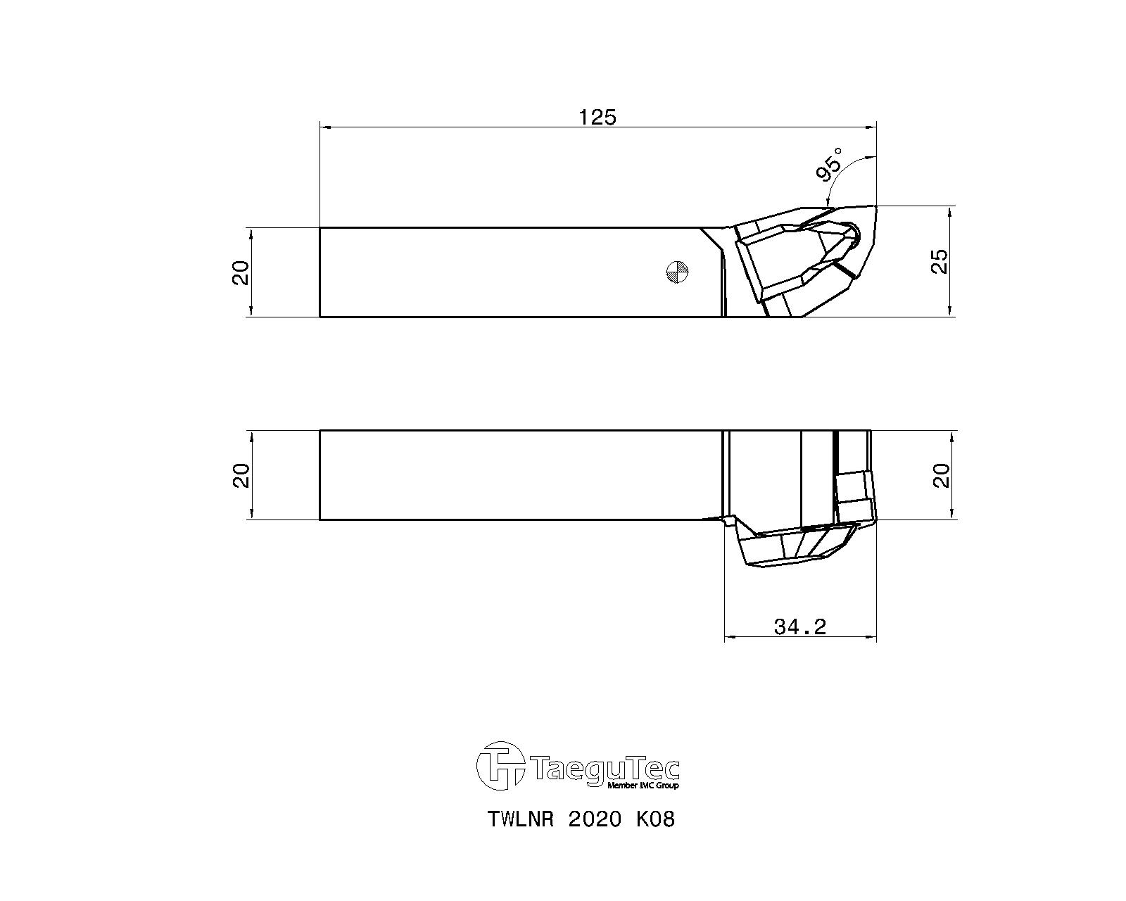 TaeguTec Cutting Tools - Metal Working Tools - TWLNR/L TaeguTec Cutting Tools - Metal Working Tools - TWLNR/L