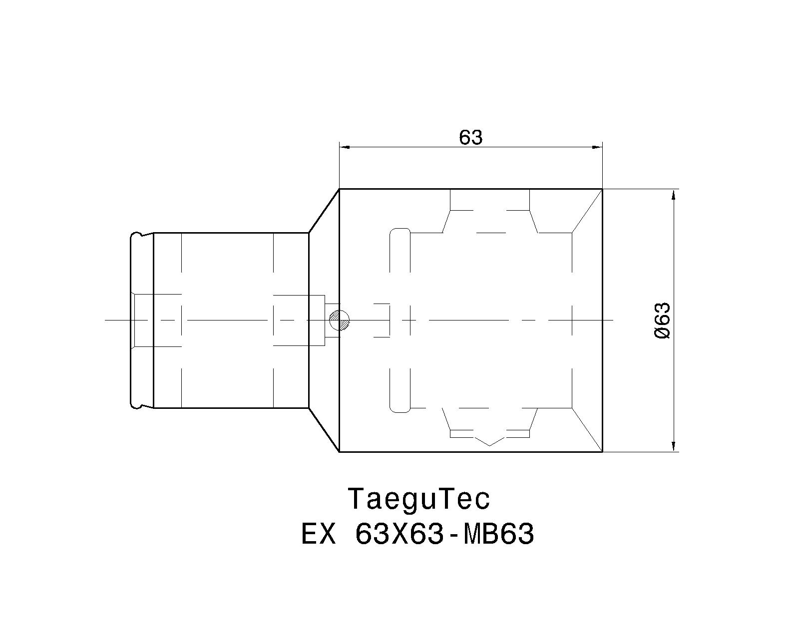TaeguTec Cutting Tools - Metal Working Tools - EX-MB : 4652627