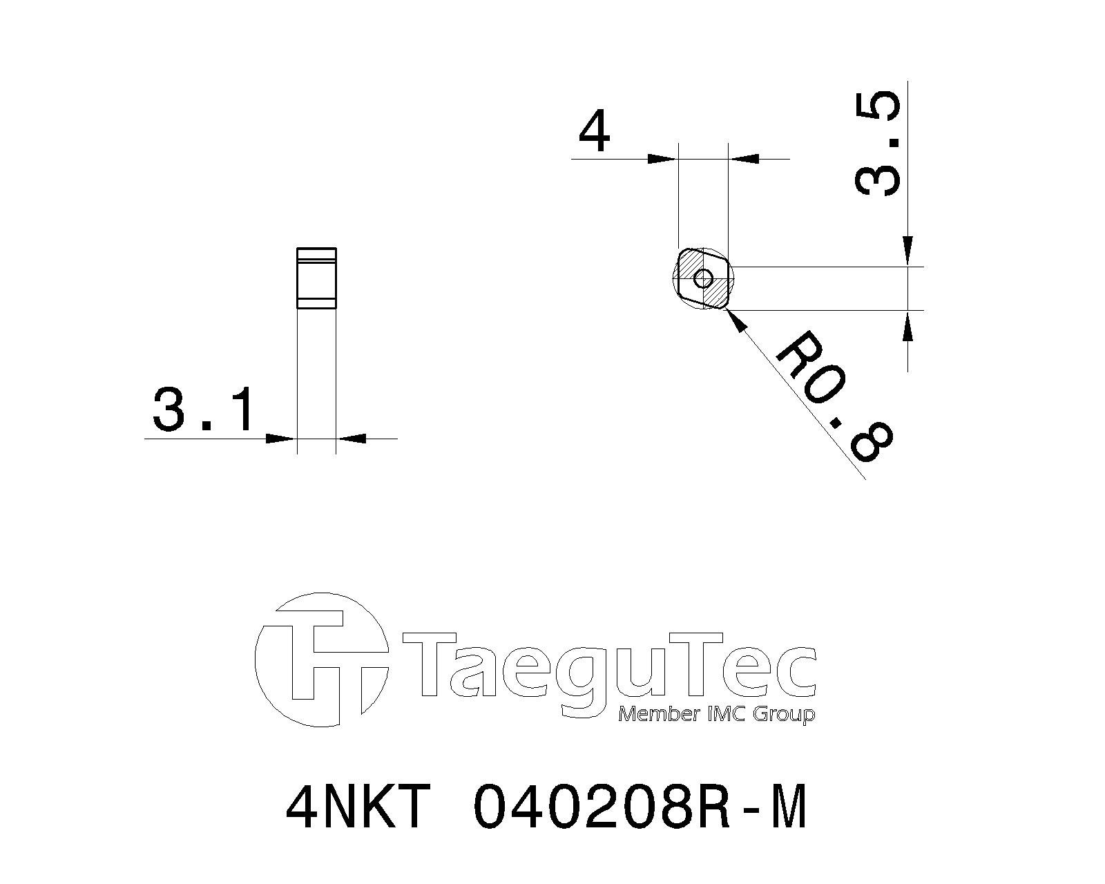 テグテックジャパン ミルラッシュ:カッター 3P TF90-440-16R-10 - 3