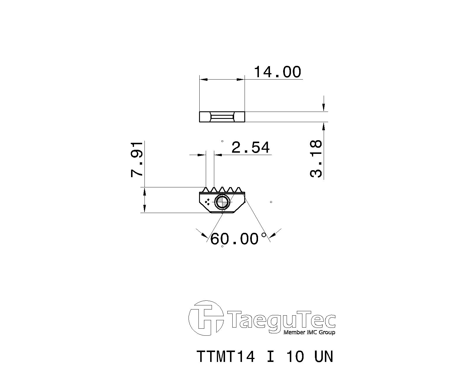 TaeguTec Cutting Tools - Metal Working Tools - TTMT-UN (Int) : 6198522 ...