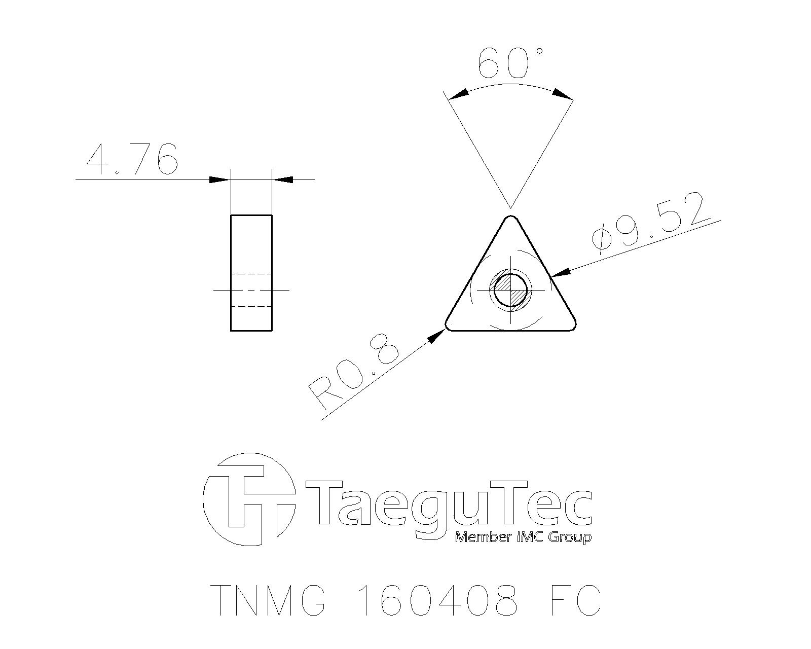 TaeguTec Cutting Tools - Metal Working Tools - TNMG-FC TaeguTec Cutting Tools - Metal Working Tools - TNMG-FC
