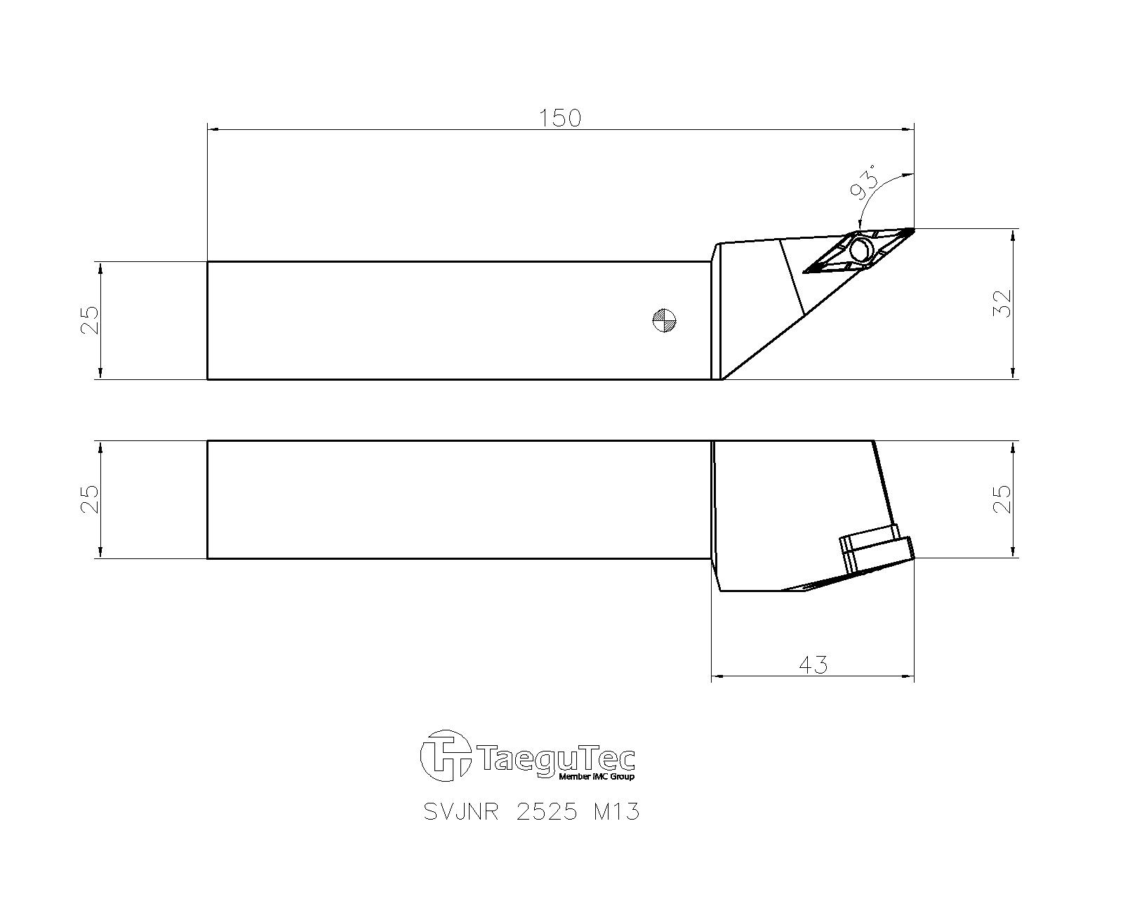 TaeguTec Cutting Tools - Metal Working Tools - SVJNR/L TaeguTec Cutting Tools - Metal Working Tools - SVJNR/L