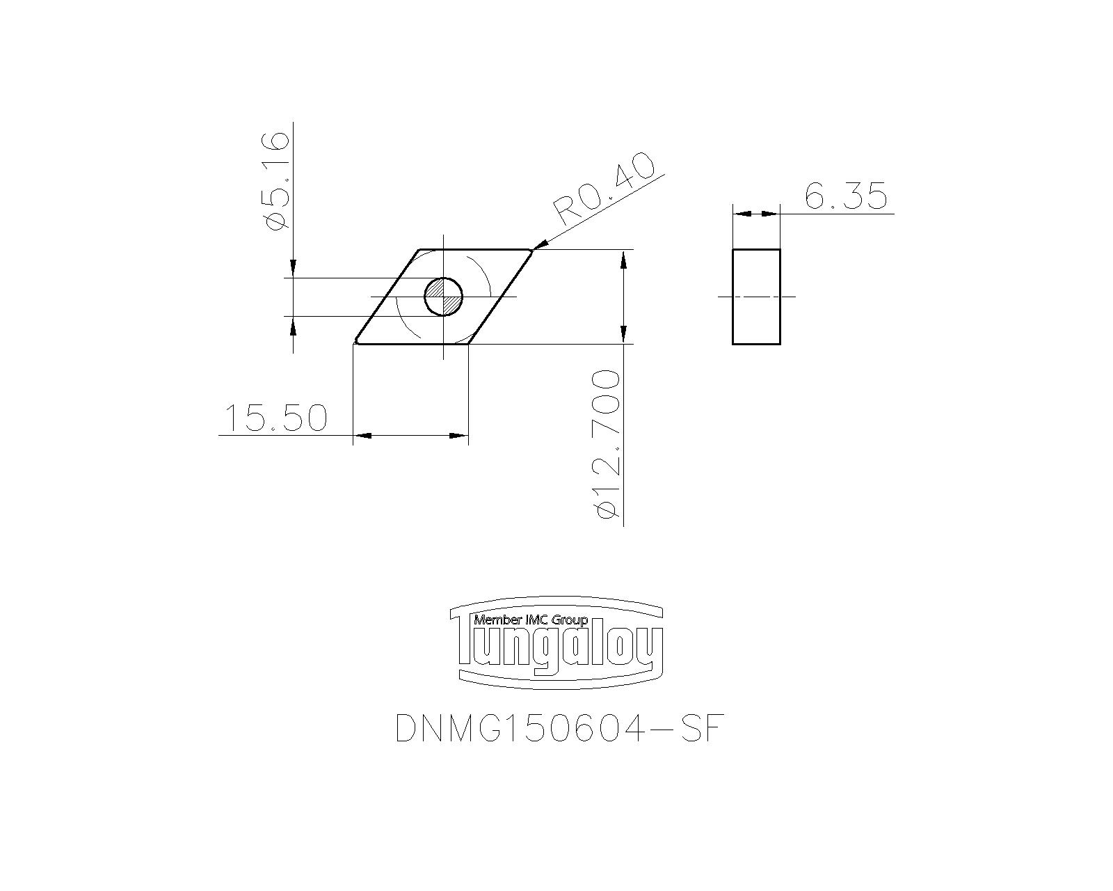DNMG 441 SF T6120 