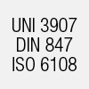 UNI 3907 DIN 847 ISO 6108                         