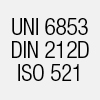 UNI 6853 DIN 212D ISO 521                         