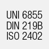 UNI 6855 DIN 219B ISO 2402                        