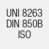 UNI 8263 DIN 850B ISO                             