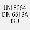 UNI 8264 DIN 6518A ISO                            
