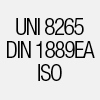 UNI 8265 DIN 1889EA ISO                           
