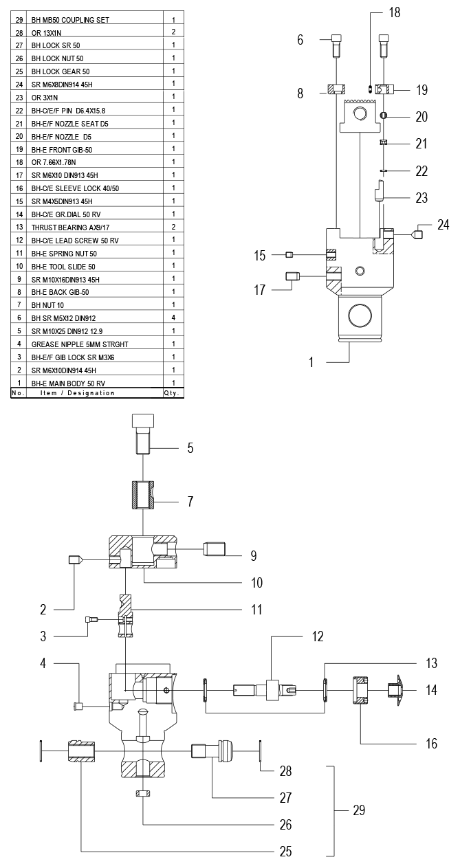 TaeguTec Cutting Tools Metal Working Tools BHE MB